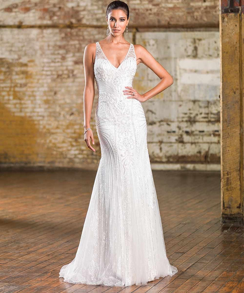 Beautiful Beaded Wedding Dresses Uk 9453