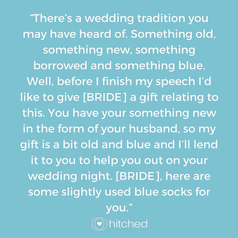 best ending for best man speech