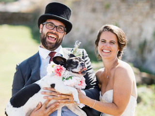 A French Destination Wedding at a 12th Century Abbey on Île de Ré