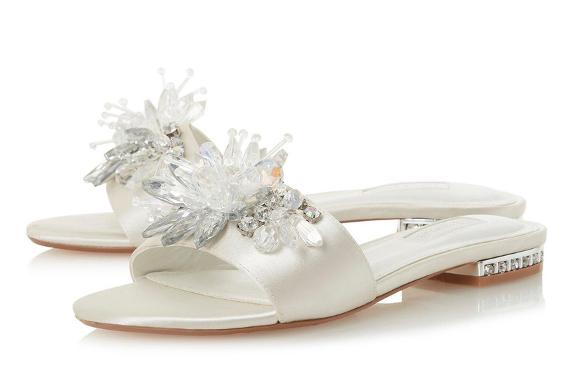 no heel wedding flip flops