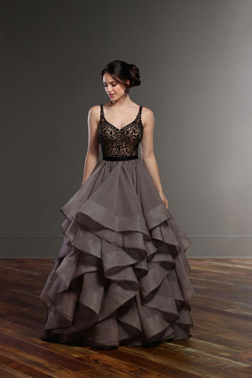 black ball gown skirt separate