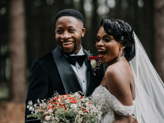 An Enchanted Forest-Themed Nigerian Wedding with a Pronovias Dress