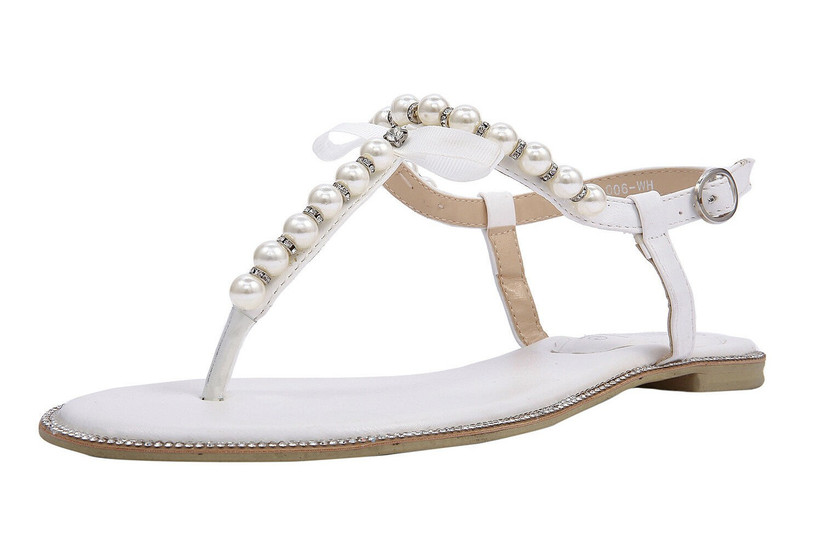 nice white sandals