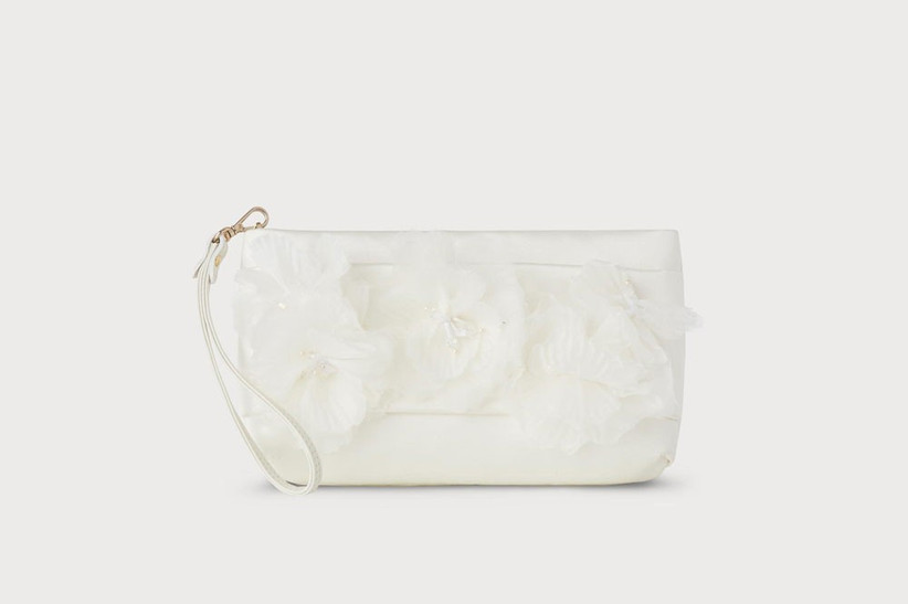 ivory clutch bag accessorize