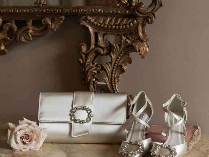 monsoon silver clutch bag