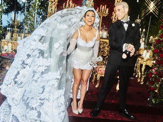 Kourtney Kardashian & Travis Barker Are Married (Again!) See Their Italian Wedding Here