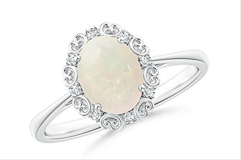 17 of the Best Opal Engagement Rings - hitched.co.uk