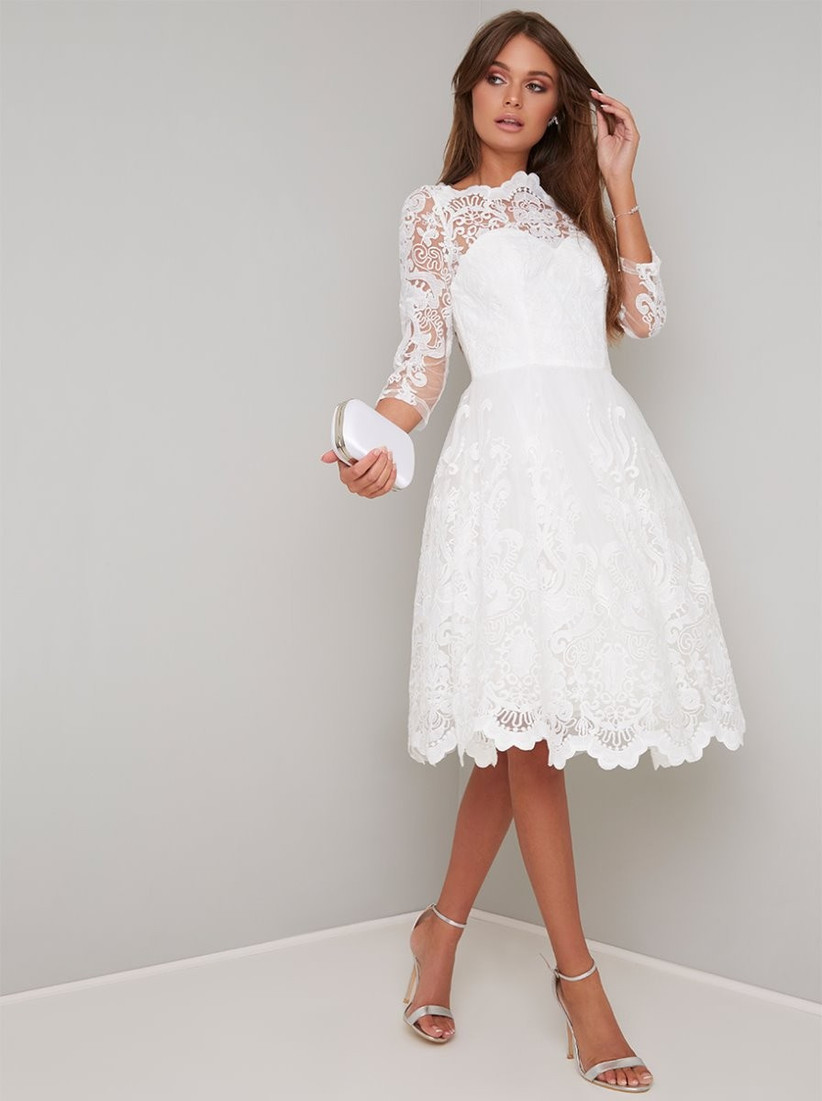 high street short wedding dresses