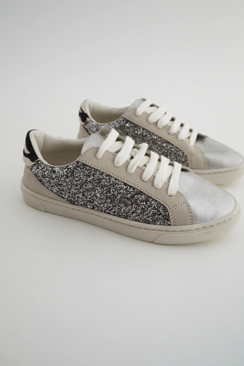 sparkly wedding trainers uk