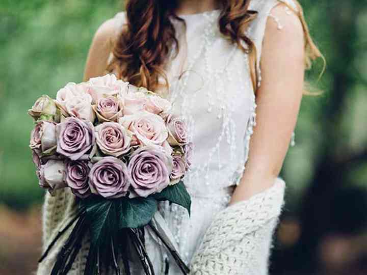 long bridal bouquet