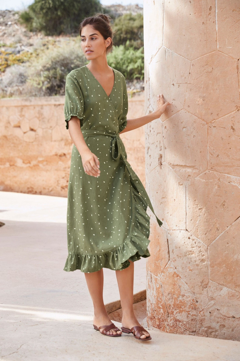 summer outdoor wedding guest dress