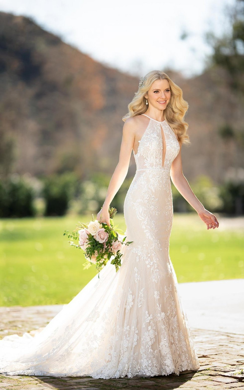 21 Stunning Fit And Flare Wedding Dresses For Every Kind Of Bride Hitched Co Uk