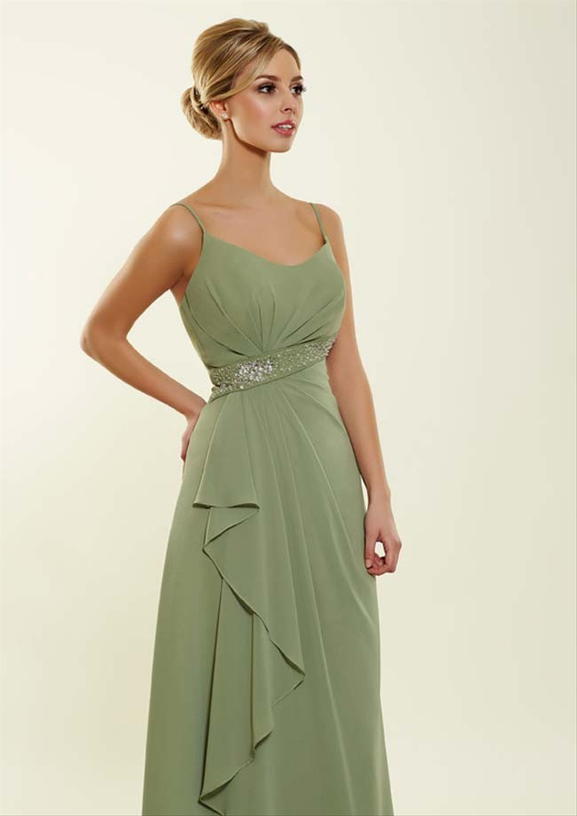 bridesmaid robes green