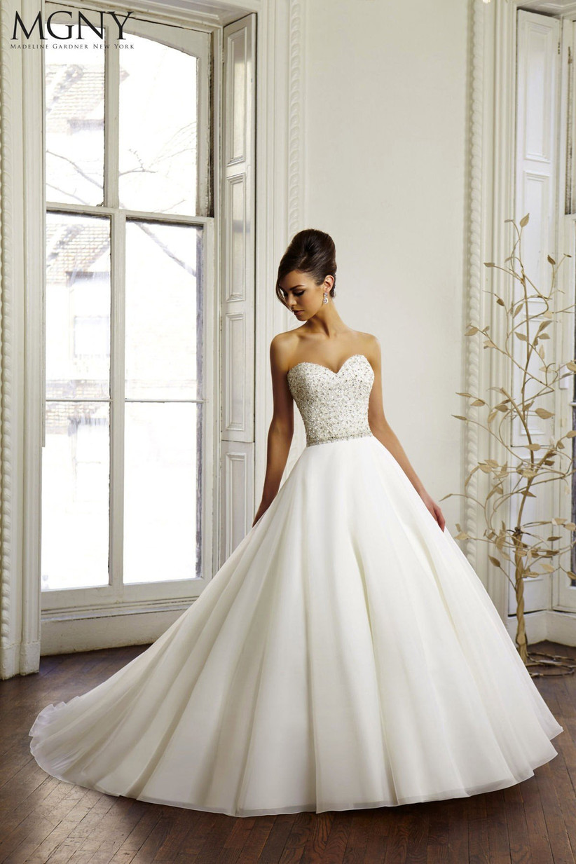 Wedding Dress Shapes And Styles For Brides With A Small Bust Hitched co uk