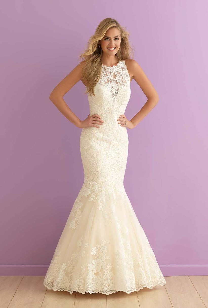 Wedding Dresses With Illusion Necklines 27 Of Our Favourite Styles Hitched Co Uk