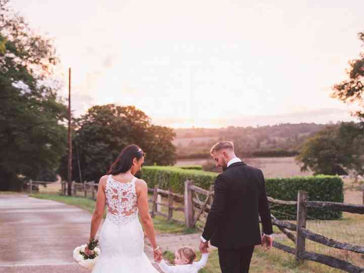 gold themed wedding dress