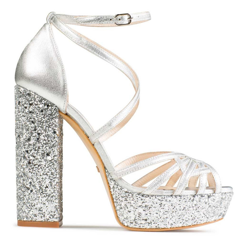 Silver Wedding Shoes - hitched.co.uk