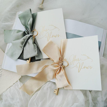 15 Wedding Vow Books to Write Down Your Special Words In