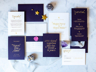 10 Beautiful Foil Wedding Invitations From UK Businesses