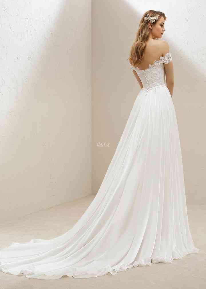 Pronovias sale verdi dress