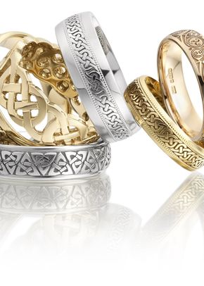 Celtic Tumble, Smooch Wedding Rings