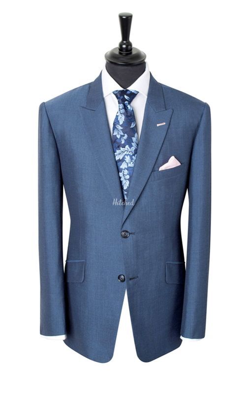 Light Blue Suit Mens Wedding Suit from King & Allen - hitched.co.uk