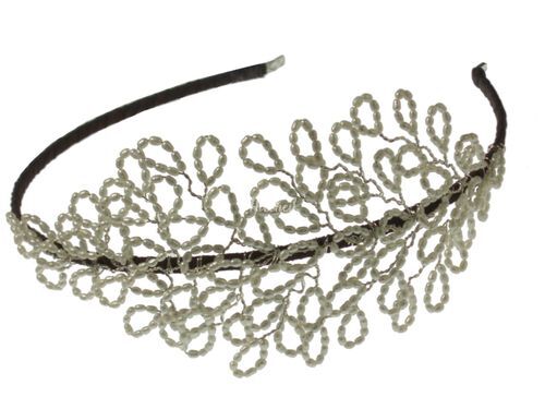 Vintage Leaf Headdress, Hermione Harbutt