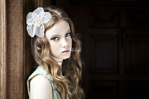 Millie Lace Flower, Amanda Caroline Couture
