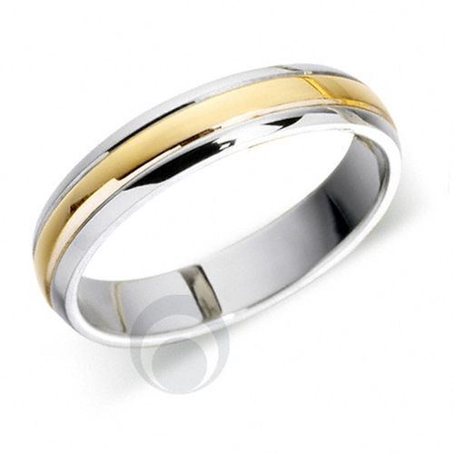 Platinum & 18ct White Gold Wedding Ring, The Platinum Ring Company
