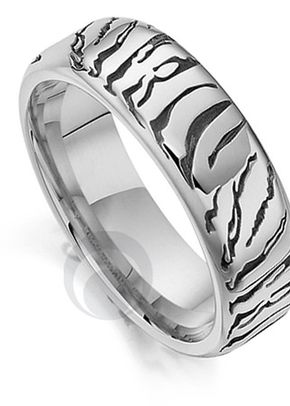Big Cat Tiger Platinum Wedding Ring, The Platinum Ring Company