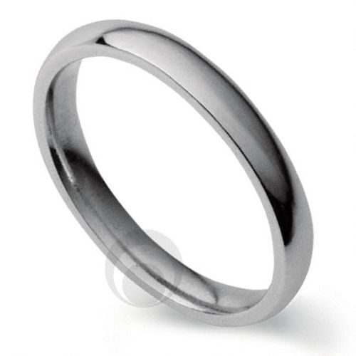 Plain Court Platinum Wedding Ring, The Platinum Ring Company