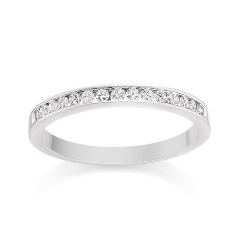 Channel Set Diamond Wedding Ring in Platinum, Diamond Manufacturers