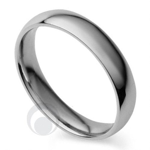 Plain Court Platinum Wedding Ring 2, The Platinum Ring Company