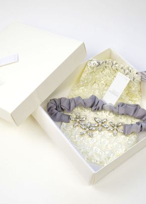 Joi Garter - Grey, Britten Bridal Garters