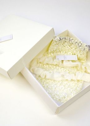 Edmee Garter - Ivory, Britten Bridal Garters