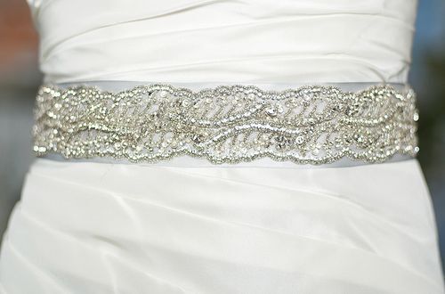 Tiffany Sash, Fancy Bowtique Bridal Couture