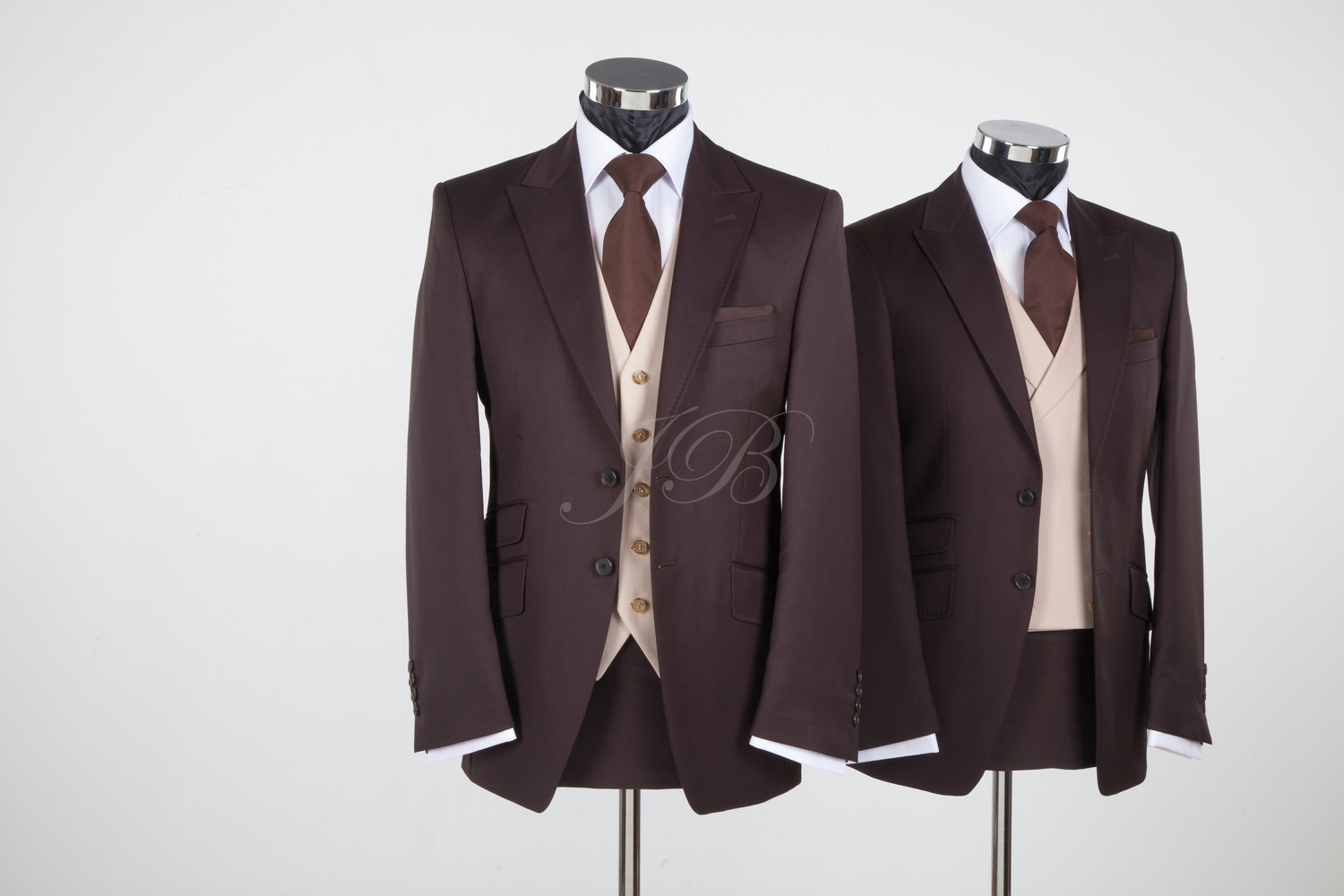 York Vintage Wedding Suit Brown from Jack Bunneys 2