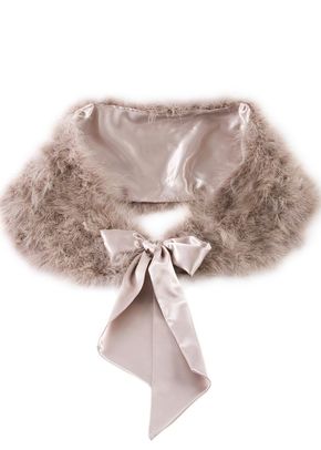 Cappuccino Feather Marabou, Chesca Accessories