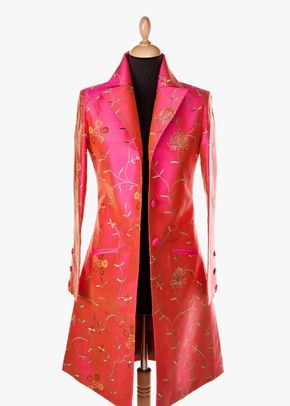 Silk Coat Women Grace Schiaperelli Pink, Shibumi