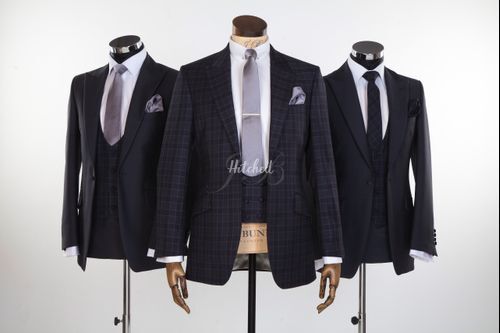 Bespoke Hire - Dark Grey Silk Mix - From Jack Bunneys, Jack Bunneys