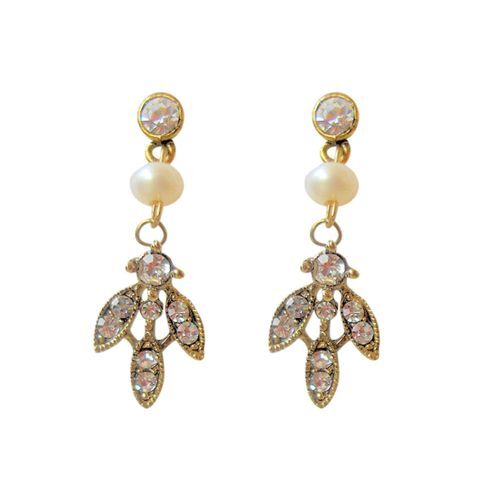 Paris Earrings - Gold, Aye Do Wedding Accessories