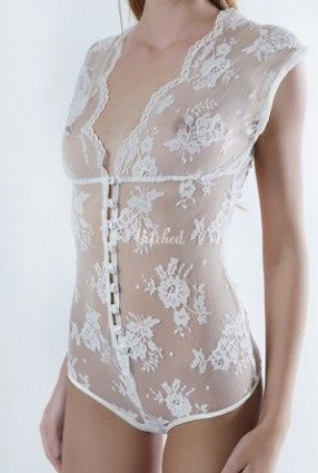 Aida Classic Bodysuit, Queen Annes Lace