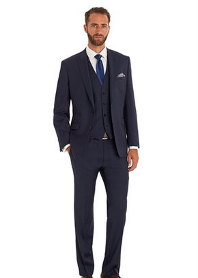 MOSS 1851 TAILORED FIT NEW BLUE MIX AND MATCH PEAK LAPEL JACKET, Moss Bros