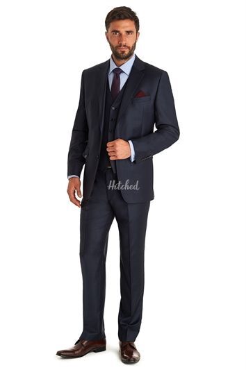 ERMENEGILDO ZEGNA CLOTH REGULAR FIT BLUE MIX AND MATCH SUIT JACKET, Moss Bros