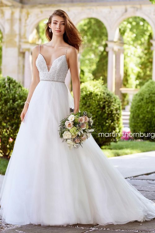 118273 Wedding Dress from Martin Thornburg for Mon Cheri - hitched.co.uk