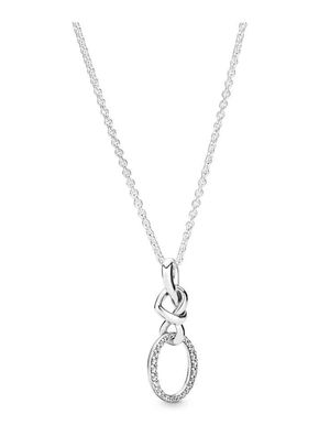 knotted heart necklace, Pandora