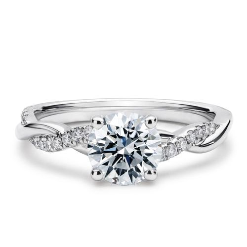 Pirouette Wedding Ring from 77 Diamonds - hitched.co.uk