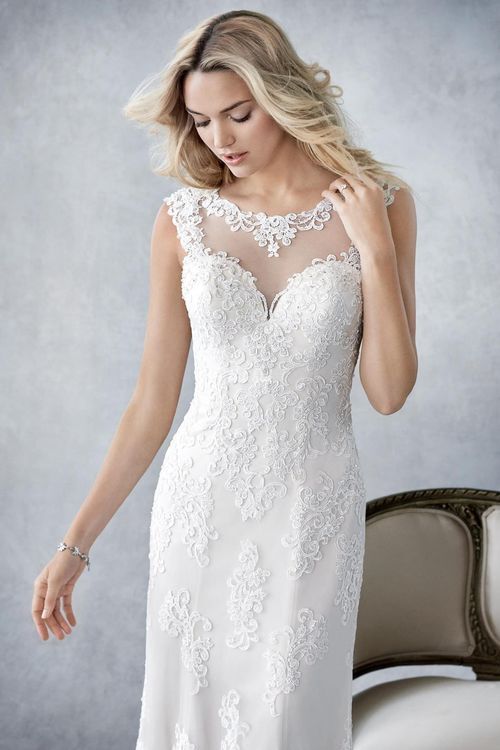 BE447 Wedding Dress from Ella Rosa by Kenneth Winston - hitched.co.uk