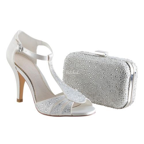 Perla Ivory Wedding Shoes from The Perfect Bridal Company - hitched.co.uk