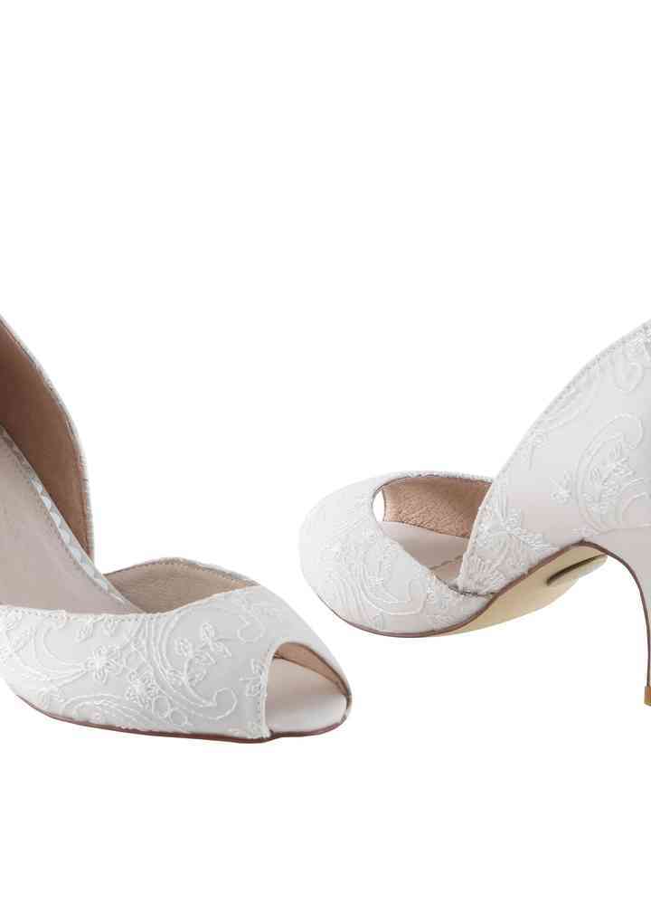 Oyster sale wedding shoes